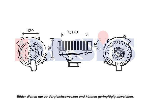 AKS DASIS Salona ventilators 158013N